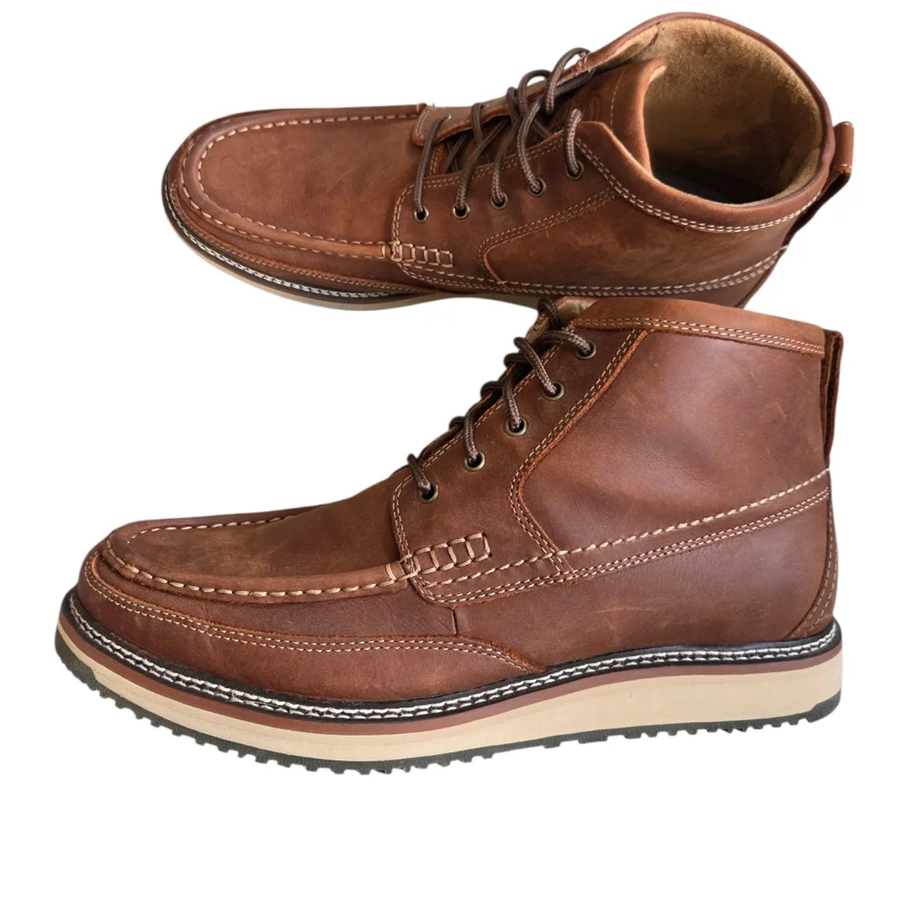 Ariat Foothill Lookout Lace Up Moc Boots 12 - Picture 2 of 11